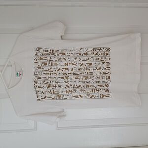 Hieroglyphics M Tee Shirt EUC